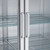 Koolmore RIR-2D-GD 47 Cu. Ft. 2 Glass Doors Stainless Steel Reach In Refrigerator - 115 Volts