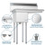 Koolmore SA121610-16R3 31" W Galvanized Base 18 Gauge 1 Compartment Sink
