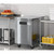Koolmore KM-UCR-1DSS 5 Cu. Ft. Stainless Steel 1 Solid Door Reach-In Undercounter Refrigerator - 115 Volts
