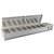Koolmore SCDC-8P-SSL 59" W Stainless Steel (8) 1/3 Pan Refrigerated Countertop Prep Unit - 115 Volts