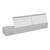 Koolmore SCDC-8P-SSL 59" W Stainless Steel (8) 1/3 Pan Refrigerated Countertop Prep Unit - 115 Volts