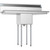 Koolmore SA121610-16B3 44.1" W Galvanized Base 18 Gauge 1 Compartment Sink