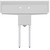 Koolmore SA121610-16B3 44.1" W Galvanized Base 18 Gauge 1 Compartment Sink