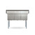 Koolmore KM-SC181814-N3 60" W 18 Gauge Galvanized 3 Compartments Sink
