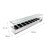 Koolmore SCDC-8P-SG 71" W Stainless Steel Double Tempered Glass Food Guard (8) 1/3 Pan Refrigerated Countertop Prep Unit - 115 Volts