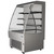 Koolmore CDA-13C 13.4 Cu. Ft. Stainless Steel Vertical Case Grab and Go Open Air Merchandiser - 115 Volts