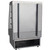 Koolmore CDA-13C 13.4 Cu. Ft. Stainless Steel Vertical Case Grab and Go Open Air Merchandiser - 115 Volts