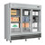 Koolmore RIR-3D-GD 72 Cu. Ft. 3 Glass Doors Stainless Steel Reach In Refrigerator - 115 Volts