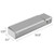 Koolmore SCDC-6P-SSL 59" W Stainless Steel Double Tempered Glass Food Guard (6) 1/3 Pan Refrigerated Countertop Prep Unit - 115 Volts