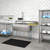 Koolmore KM-SC151514-15R3 63" W 18 Gauge Galvanized 3 Compartments Sink