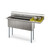 Koolmore KM-SC151514-15R3 63" W 18 Gauge Galvanized 3 Compartments Sink