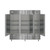 Koolmore RIR-3D-SS 72 Cu. Ft. 3 Solid Doors Stainless Steel Reach In Refrigerator - 120 Volts