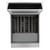 Koolmore KM-FDF75-LP 75 Lbs. Stainless Steel Liquid Propane Floor Standing Commercial Fryer - 150,000 BTU