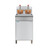 Koolmore KM-FDF75-LP 75 Lbs. Stainless Steel Liquid Propane Floor Standing Commercial Fryer - 150,000 BTU