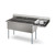 Koolmore KM-SC182414-24R3 81" W 18 Gauge Galvanized 3 Compartments Sink