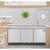 Koolmore KM-RBT-72C 72" W Stainless Steel 15 Pans with Covers Commercial Refrigerated Prep Station - 115 Volts