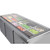 Koolmore KM-RBT-72C 72" W Stainless Steel 15 Pans with Covers Commercial Refrigerated Prep Station - 115 Volts