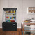 Koolmore CDAU-13C 11.3 Cu. Ft. Stainless Steel Vertical Case Grab and Go Open Air Merchandiser - 115 Volts