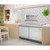 Koolmore KM-RBT-60C 60" W Stainless Steel 12 Pans Storage with Covers Commercial Refrigerated Prep Station - 115 Volts