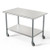 Koolmore CT3048-18C 48" W x 30" D Stainless Steel 18 Gauge Open with Undershelf Work Table