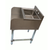 NBR Equipment UW-1-1410-1821-H 18" W x 21.25" D x 32.5" H Freestanding with Dump Sink Blender Station