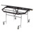 National Public Seating MTSSF-60H 60" W Hexagon 14 Gauge Steel Mobile EasyFold Cafeteria Table