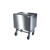 NBR Equipment IBM-2418 100 Lbs. Portable Underbar Mobile Ice Bin