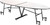 National Public Seating MTE10 44.63" W Rectangle 14 Gauge Steel Elliptical Mobile Cafeteria Table