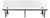 National Public Seating CBG96 29" W 14 Gauge Steel Convertible Bench Cafeteria Table