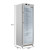 Koolmore KM-FMD12SGD 12 Cu. Ft. Stainless Steel Glass Door Reach-In Freezer - 115 Volts