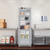 Koolmore KM-FMD12SGD 12 Cu. Ft. Stainless Steel Glass Door Reach-In Freezer - 115 Volts