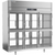 Victory RSA-3D-S1-PT-HG-HC 77.75" W Top Mounted Stainless Steel Exterior Pass-Thru UltraSpec Series Refrigerator - 115 Volts