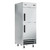 Koolmore RIF-1D-SSHD 23 Cu. Ft. Stainless Steel Solid Door Reach-In Freezer - 115 Volts