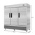 Koolmore RIF-3D-SS 72 Cu. Ft. Stainless Steel Solid Door Reach-In Freezer - 115 Volts