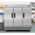 Koolmore RIF-3D-SS 72 Cu. Ft. Stainless Steel Solid Door Reach-In Freezer - 115 Volts