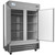 Koolmore RIF-2D-SS 47 Cu. Ft. Stainless Steel Solid Door Reach-in Freezer - 115 Volts