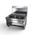 NBR Equipment HS2-D1-KB 17" W x 17" D x 19.5" H Stainless Steel Handsink