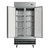 Koolmore RIF-2D-SS35C 35 Cu. Ft. Stainless Steel Solid Door Reach-In Freezer - 115 Volts