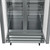 Koolmore RIF-2D-SS35C 35 Cu. Ft. Stainless Steel Solid Door Reach-In Freezer - 115 Volts