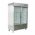 MVP Group IB54FG 53.9" W Stainless Steel 2 Glass Doors Reach-In IKON Freezer - 115 Volts