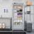 Koolmore KM-FMD20SGD 21 Cu. Ft. Stainless Steel Glass Door Reach-In Freezer - 115 Volts