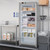 Koolmore KM-FMD20SGD 21 Cu. Ft. Stainless Steel Glass Door Reach-In Freezer - 115 Volts