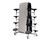 National Public Seating MSTS1216 30" W x 145" D x 27" H Rectangular 14 Gauge Steel Swerve Mobile Cafeteria Table