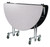 National Public Seating MT48R 48" W Round 14 Gauge Steel Mobile Cafeteria Table