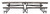 National Public Seating MBTB8 30" W 14 Gauge Steel Bedrock Mobile Cafeteria Table with Benches