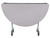 National Public Seating MT60R 60" W Round 6 to 8 Seats 14 Gauge Steel Mobile Cafeteria Table