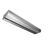 Berner AI08-E-2108A 108" Long Satin Anodized Aluminum Exterior Cabinet Unheated Architectural Icon 08 Series - 120 Volts