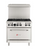 Wolf WX36-6BN-QS-COMMANDER 36" W Stainless Steel 6 Burners Natural Gas WX Series Restaurant Range - 215,000 BTU