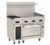 Wolf C48C-2B36G-LP 48" W 2 Burners Natural Gas Challenger XL Restaurant Range - 155,000 BTU