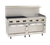 Wolf C72SC-6B36GT-NG 72" W 6 Burners Natural Gas Challenger XL Restaurant Range - 310,000 BTU